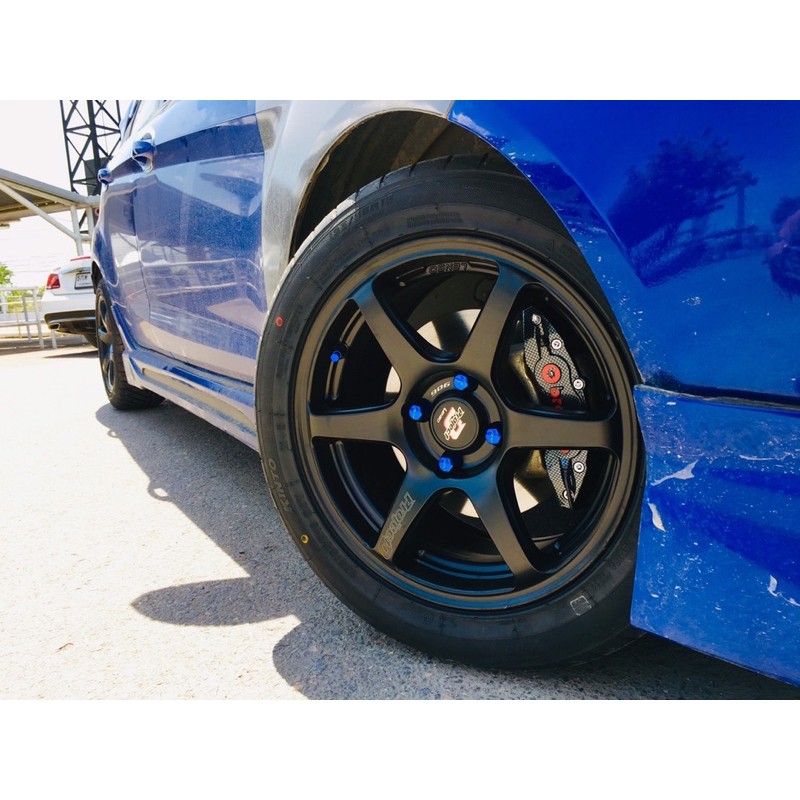 ล้อ Lenso Project D race 6 ขอบ15 4รู100