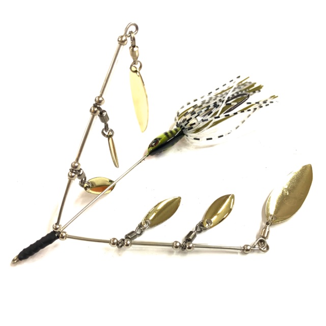 RIPPLE ASH Double Bait Ball Spin Spinner Bait