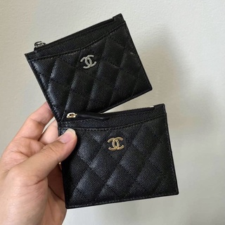 Chanel Caviar Card Holder Original 1:1 กระเป๋าใส่การ์ด