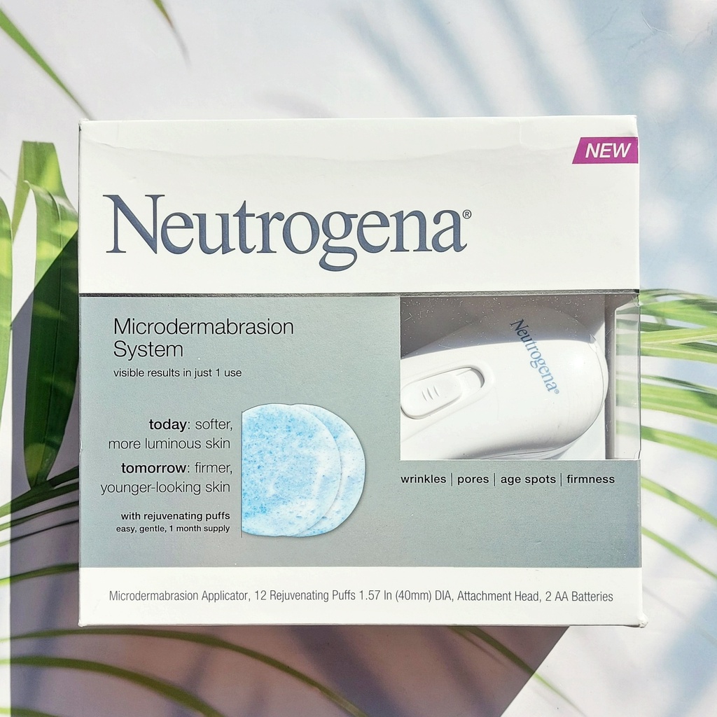 นูโทรจีน่า เครื่องนวดหน้า ไมโครเดอร์มาเบรชั่น Microdermabrasion Starter Kit (Neutrogena®) สครับผิวอย่างอ่อนโยน