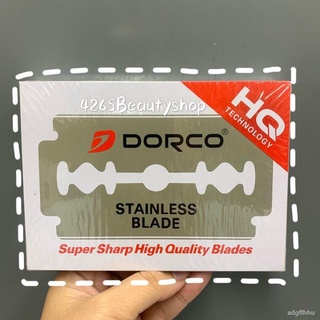 ❁▲DORCO ดอร์โก้ ใบมีดโกน 2คม100ใบ แท้💯%