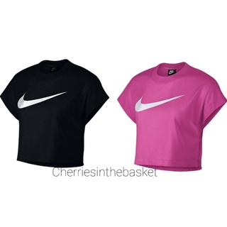 [ลิขสิทธิ์แท้] เสื้อ NIKE เสื้อยืด ไนกี้ NSW TOP SWOOSH CROP SS Women