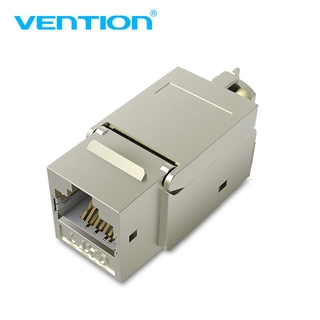 Vention Cat7 Rj45 อะแดปเตอร์เชื่อมต่อความเร็วสูง Female To Female สําหรับ Ethernet Cable