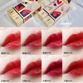 ของแท้ พร้อมส่ง !! ลิปสติกตัวลิมิเตด YSL YVES SAINT LAURENT  ROUGE PUR COUTURE 110 ขนาด 3.8 ML.