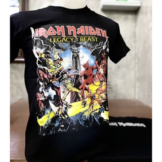 IR075 เสื้อยืดวงร็อค IRON MAIDEN ไอรอน เมเดน เสื้อวง เสื้อยืดไอรอนเมเดน เสื้อวินเทจ