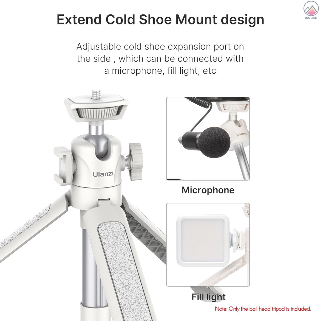 ULANZI EXTENDABLE VLOG TRIPOD MT-42 WHITE