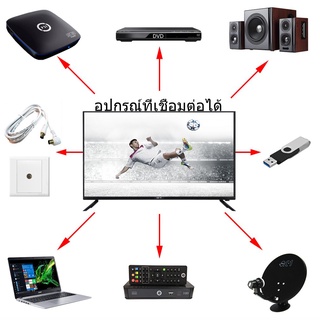 ร้านแนะนำทีวี Digital ทีวีดิจิตอล 19 20 21 24 32 นิ้ว ทีวีของแท้ Digital TV 32 นิ้ว ทีวีอนาล็อกทีวี Full HD Analog TV img 2