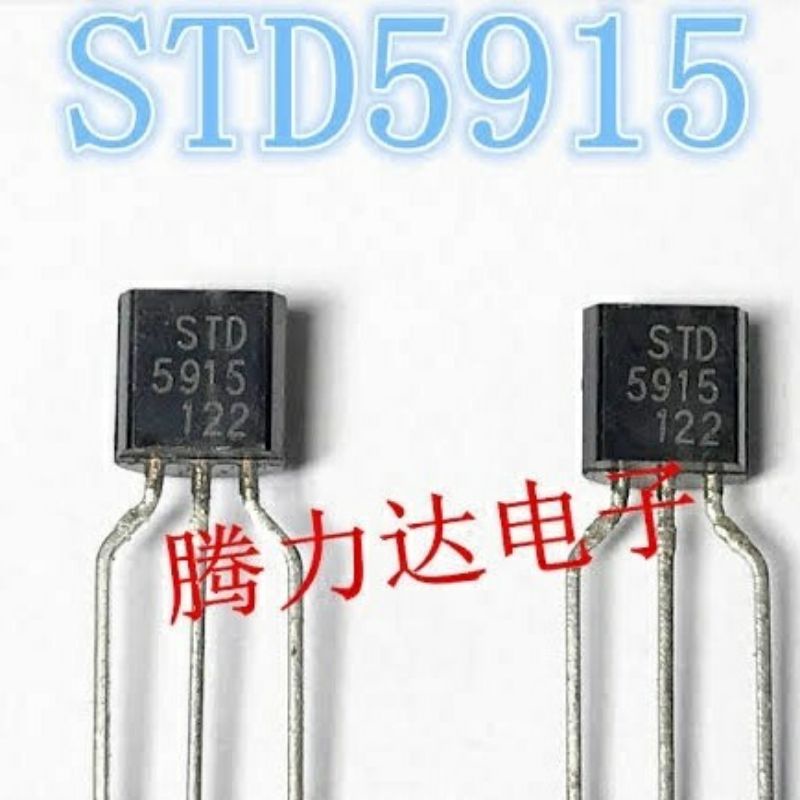 Std5915 STD5915-AT STD 5915 ทรานซิสเตอร์ NPN Triode To-92 1.5A 900V