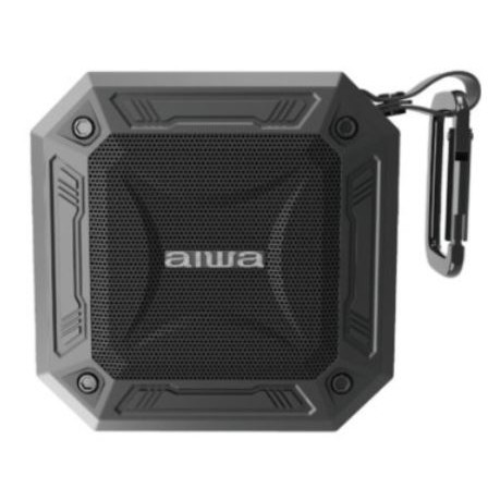 AIWA SB-X80 (สีดำ,สีเทา) Mini Bluetooth Speaker ลำโพงบลูทูธพกพามินิ กันน้ำระดับ IPX7 ของแท้ พร้อมส่ง สินค้าใหม่