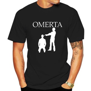 เสื้อยืดผ้าฝ้ายพิมพ์ลายขายดี เสื้อยืด พิมพ์ลาย Omerta Pate Mafia แฟชั่นสําหรับผู้ชาย