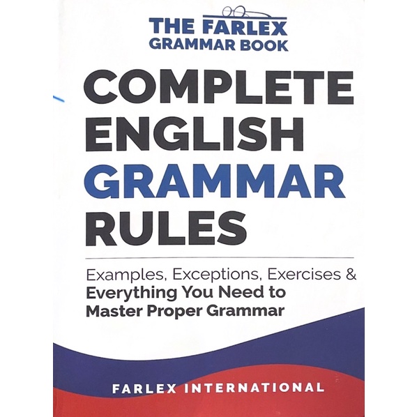 Complete English Grammar Rules