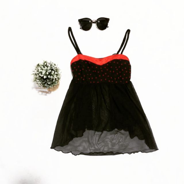 🌻 ชุดนอนสายเดี่ยว wacoal แท้100% 🌻