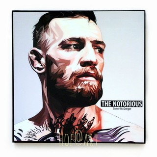 Conor Mcgregor คอเนอร์ แม็กเกรเกอร์ นักมวย Boxing รูปภาพ​ติด​ผนัง​ pop art​ กรอบรูป​​ นักกีฬา ของขวัญ​​ แต่งบ้าน ของสะสม