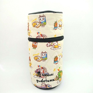 กระเป๋า tokidoki x Gudetama  ลิขสิทธิ์ Sanrio แท้ ลด 50 %  จากราคาป้าย  กระเป๋าเครื่องสำอางค์ กระเป๋าใส่ของ