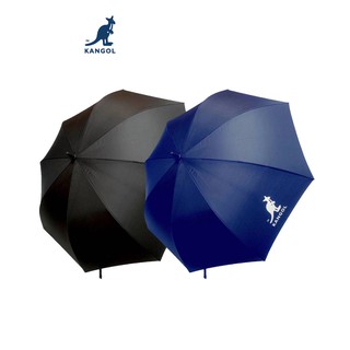 KANGOL Umbrella ร่มตอนเดียว กันแดด กันฝน สีดำ,กรม 61251860