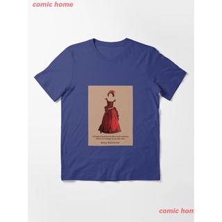 2022 เสื้อยืดที่จําเป็นของ Anna Karenina $|#