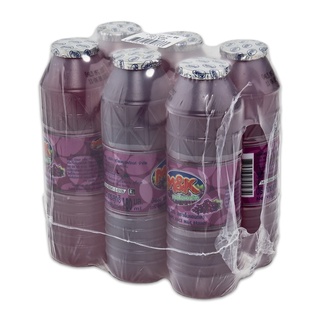 เอ็มแอนด์เค น้ำองุ่น25% ขนาด 180ซีซี ยกแพ็ค 6ขวด M&amp;K GRAPE JUICE