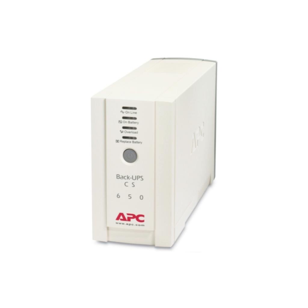 APC Back-UPS (เครื่องสำรองไฟฟ้า) BK650AS / CS 650VA / 230V