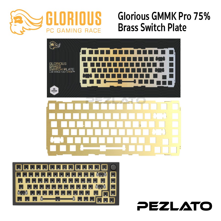 Glorious GMMK Pro 75 Brass Switch Plate Shopee Thailand