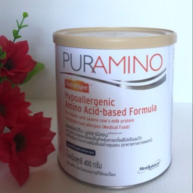 Puramino Hypoallergenic  Amino Acid-based Formula 400 กรัม