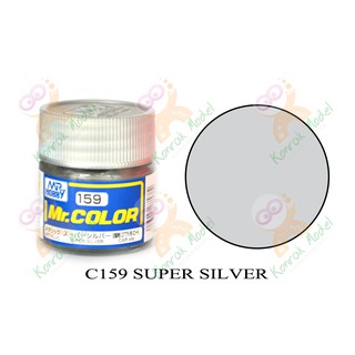 สีสูตรทินเนอร์ Mr.hobby Mr.color C159 Super Silver Metallic 10ml