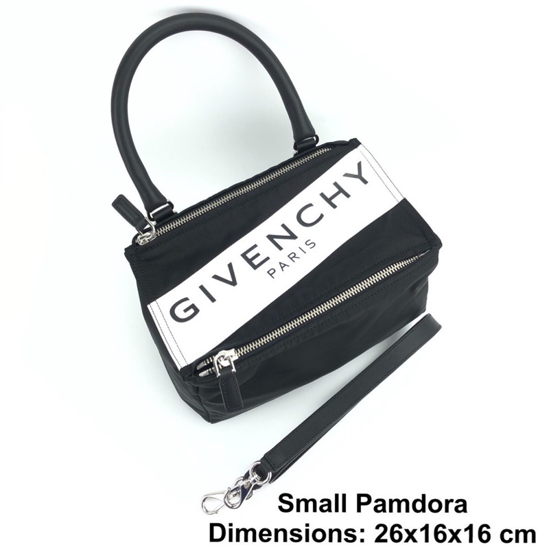 Givenchy Pandora Logo Small จีวองชี่ แพนโดร่า สมอล ของแท้ กระเป๋า ส่งฟรี EMS ทั้งร้าน