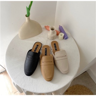 Classic flat mule shoe #preorder