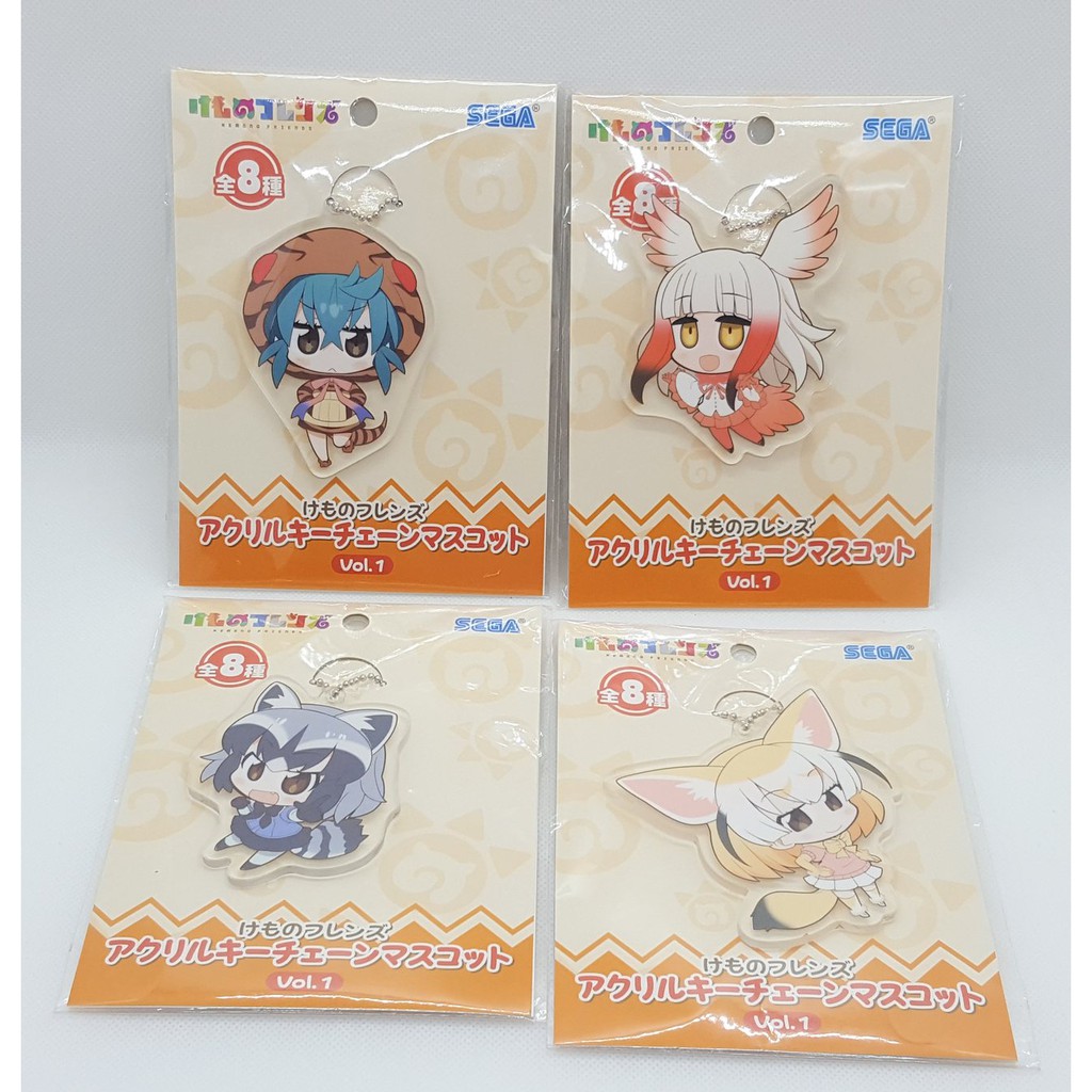 [ลิขสิทธิ์แท้] พวงกุญแจ จากเรื่อง kemono friends