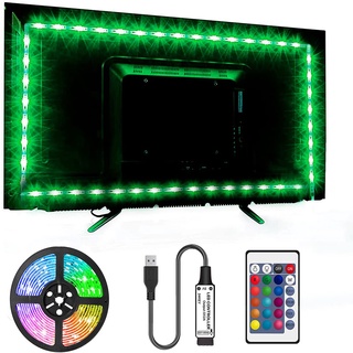 เทปไฟ RGB SMD 5V LED บลูทูธ 1-30 เมตร ยืดหยุ่น สําหรับทีวี RGB TV