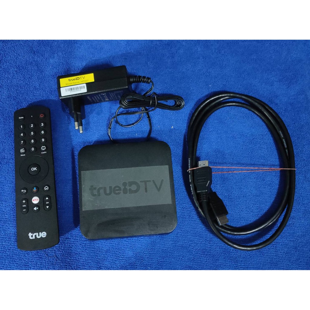 กล่อง True ID TV รุ่น2 (กล่องทรู ไอดี ทีวี) ทั้งหนัง บันเทิง มือสองสภาพดี