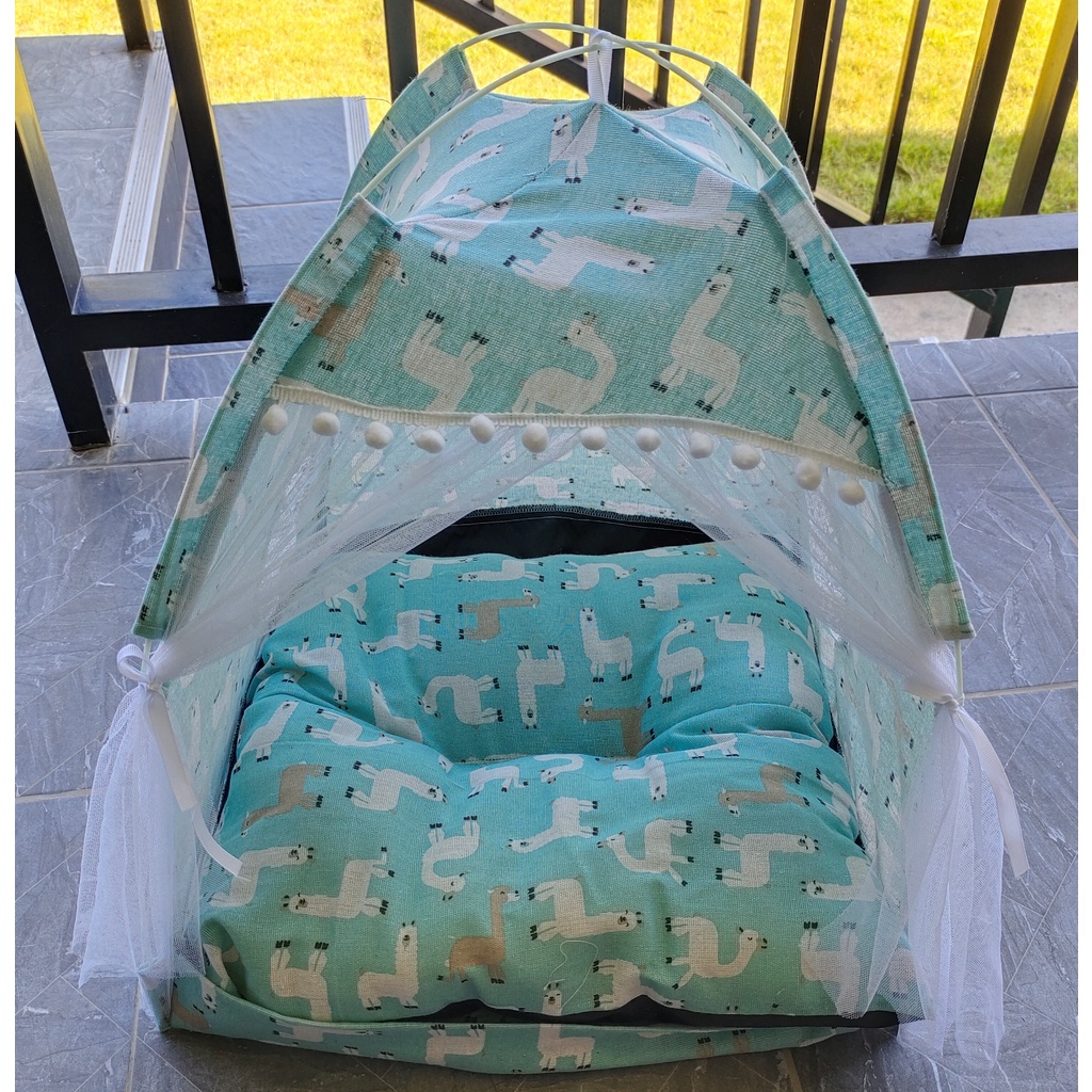 💕เต้นท์แมว ที่นอนแมว💥 L,XL กระโจม เต็นท์แมว ขนาดใหญ่ บ้านแมว บ้านสุนัข ถอดออกได้และล้างทำความสะอาดได้ - รูปที่ 6