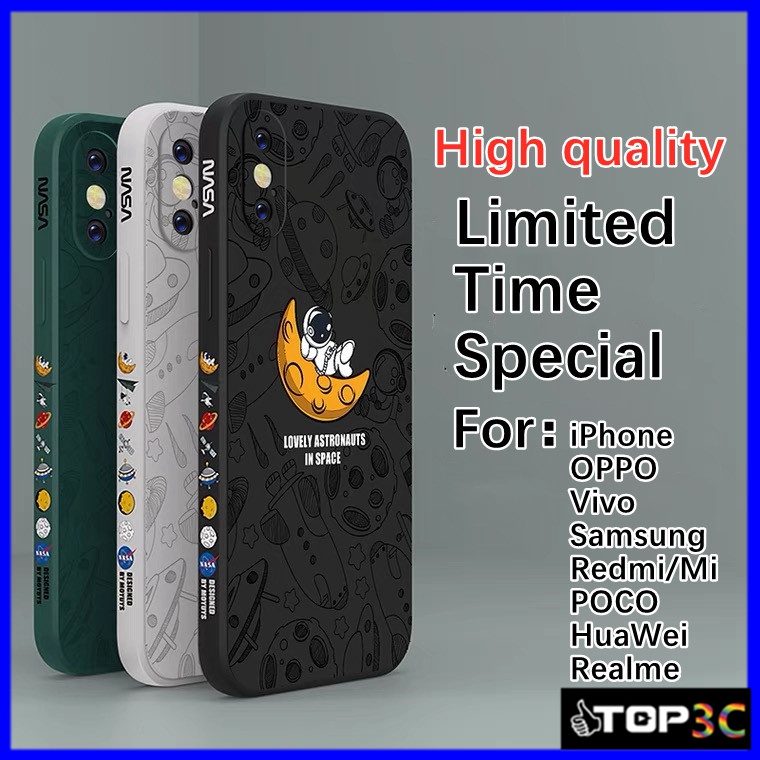 เคส iPhone Xs Max / iPhone x / iPhone xr / iPhone xs Space Nasa เคสมือถือคู่รัก เคสโทรศัพท์ TKR