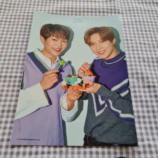 โปสเตอร์ A4 แทมิน อนยู Taemin Onew SHINee SM 2019 Seasons Greetings