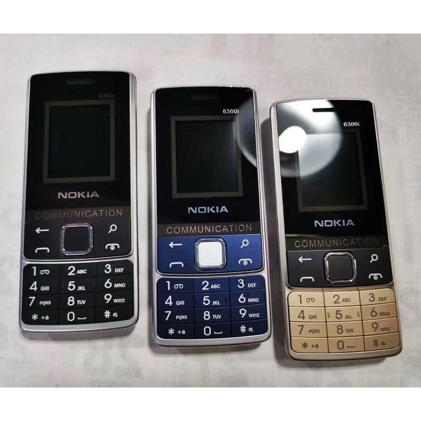 โทรศัพท์มือถือ NOKIA PHONE 6300 (สีกรม)  3G/4G  รุ่นใหม่  โนเกียปุ่มกด
