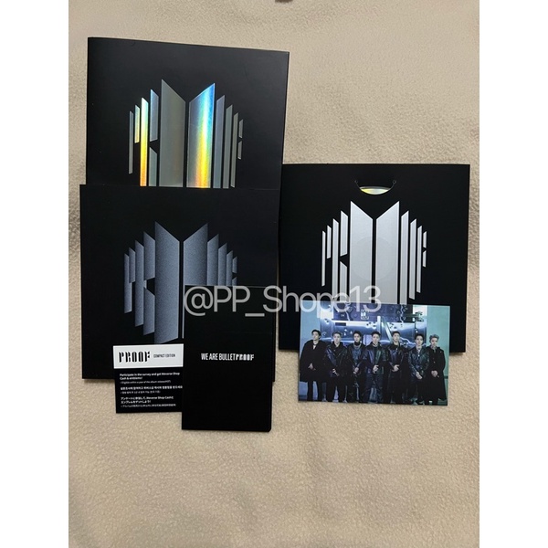 BTS : บั้ม compact บั้มเปล่า ไม่ได้การ์ด