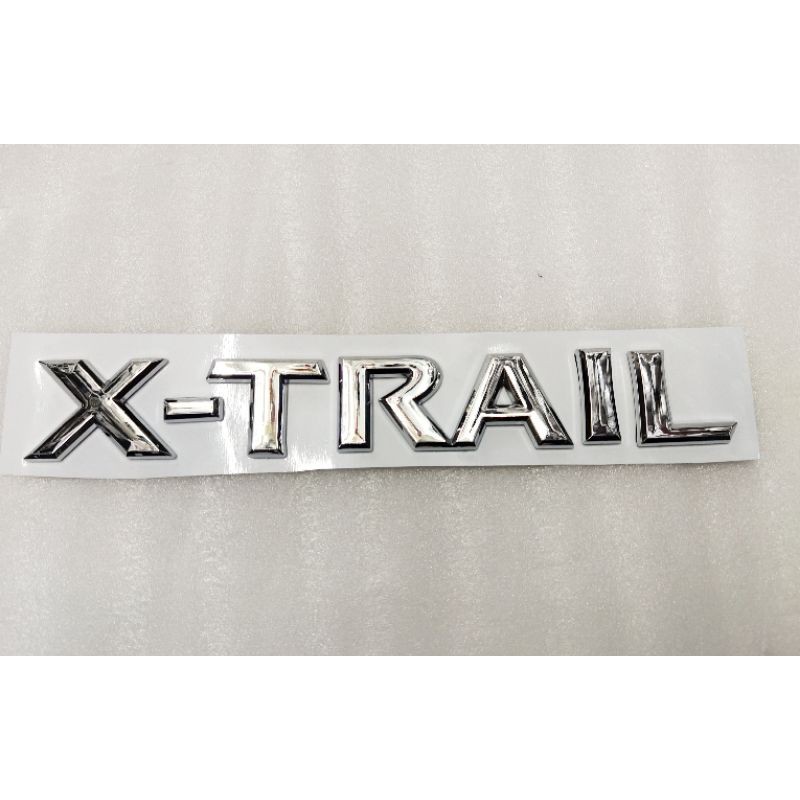 โลโก้ X-TRAIL สำหรับติดท้ายรถ nissan x-trail