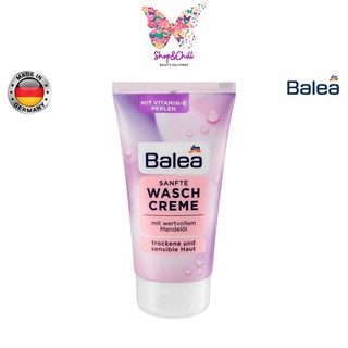 ครีมล้างหน้าสูตรอ่อนโยน Balea Gentle Wash Cream 150 ml