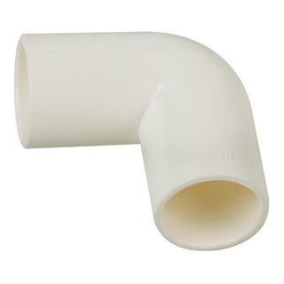 Joints PVC ELBOW FITTING SCG 90-DEGREE 16MM WHITE Conduit, accessories Electrical work ข้อต่อ ข้อโค้ง 90 PVC SCG 16 มม.