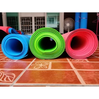 แผ่นยาง EVA สีแบบเรียบ ขนาด 130*240 ซม. หนา 2-10 มม.