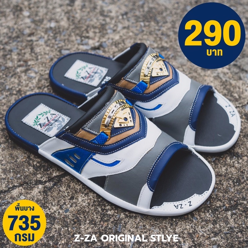 ZZA แท้ ลดราคาจากป้าย399 ฿ รองเท้าแตะทรงเทวิน แบรนด์ZZA แท้ งานเย็บทุกขั้นตอน ทรงสวย ทน สินค้าลดราคา 40-44