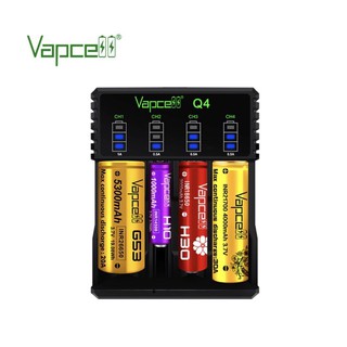 เครื่องชาร์จ Vapcell Q4 ของแท้เช็คโค๊ตได้