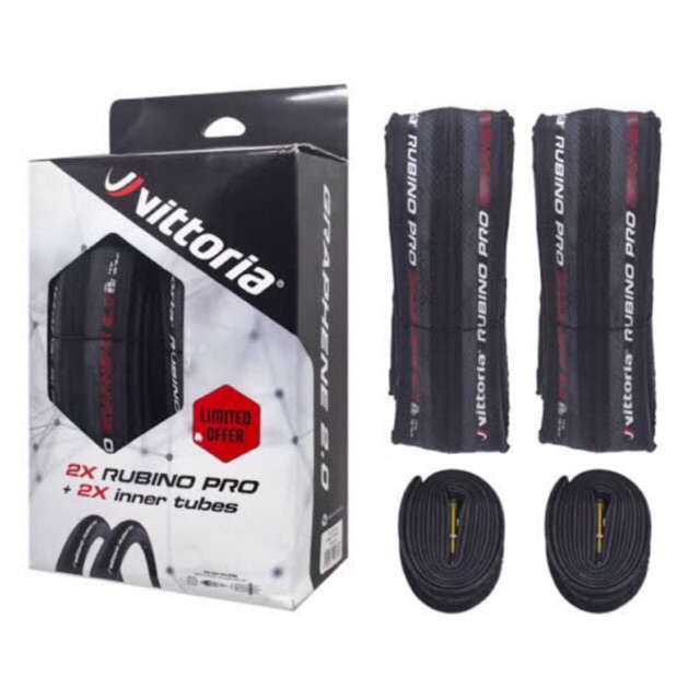ยางจักรยาน Vittoria Rubino Pro Pack(Graphene 2.0)