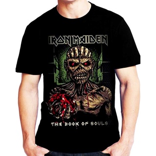 NTS 262 IRON MAIDEN ROCK เสื้อยืด เสื้อวง เสื้อดำ สกรีนลายอย่างดี ผ้าหนานุ่ม ไม่หดไม่ย้วย NTS T SHIRT S M L XL XXL