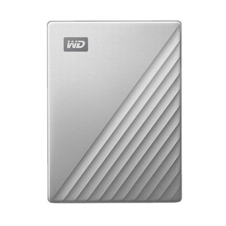 4 TB HDD EXT (ฮาร์ดดิสก์พกพา) WD MY PASSPORT ULTRA SILVER (WDBFTM0040BSL)