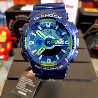 G Shock casio GA-110MC-2ADR นาฬิกาข้อมือผู้ชาย นาฬิกาคาสิโอ้จีชอก