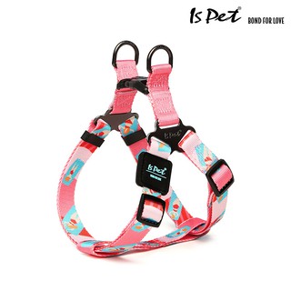 ISPET - Easy Walk Harness (HR0083) สายรัดอก สุนัขและแมว สีชมพู