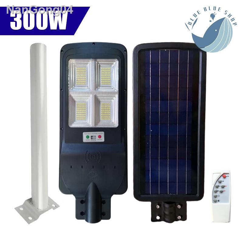 📣ส่วนลด 50%📣☸✾▩โคมไฟถนนโซล่าเซลล์ โคมไฟถนนพลังงานแสงอาทิตย์ Street-Solar-300W-400W-500W-1000W