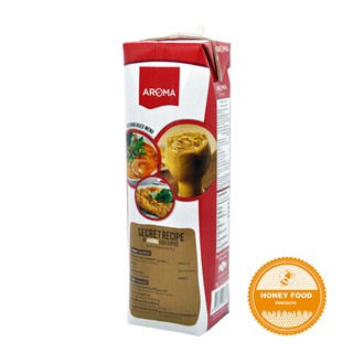 ครีมเหลวอโรม่า ครีมเทียมข้นจืด (Aroma Liquid Creamer) กล่อง 1,000 มล. ...