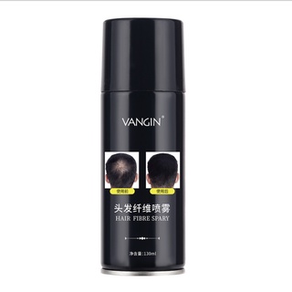 kingyes สเปรย์เพิ่มผมดก สเปรย์ผงไฟเบอร์เพิ่มผมหนา ขนาด130ml(1ขวด)