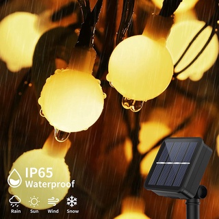 สายไฟหิ่งห้อย Led พลังงานแสงอาทิตย์ กันน้ํา IP65 12 ม. 22 ม. สําหรับตกแต่งสวน